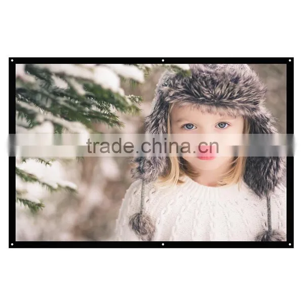 Hot Selling Simpl Matte Grey 84 Inch Projection Screen Fabric photo-2