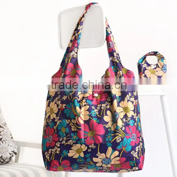 New Design Nylon Foldable Travel Bag Polyester Foldable Shopping Bag photo-4