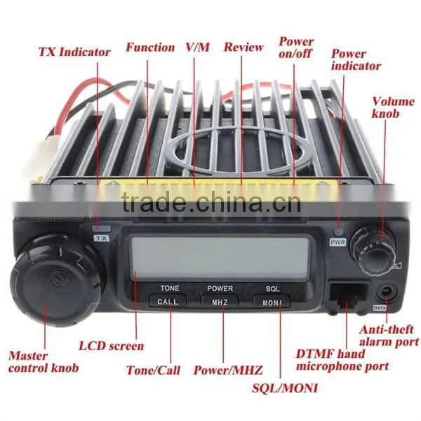 Cheap Pofung/Baofeng BF-9500 UHF 400-470MHz 200CH CTCSS/DCS/DTMF Transceiver 50W/25W/10W Car Mobile Radio photo-4