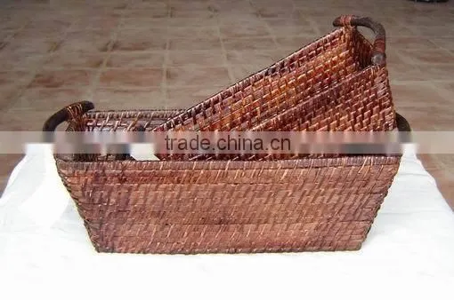 Bamboo- Rattan Bread Basket