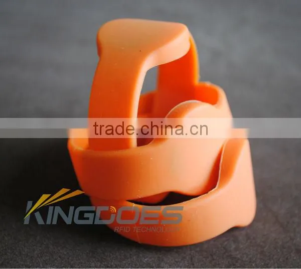 Customised 125KHz RFID Silicone Wristband