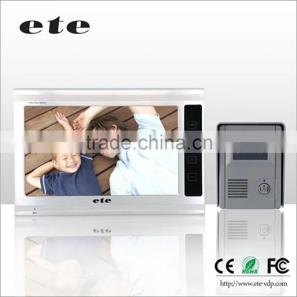 9 Inch Full Deplex Free Videos Wifi Waterproof Intercom System With Night Vision photo-3