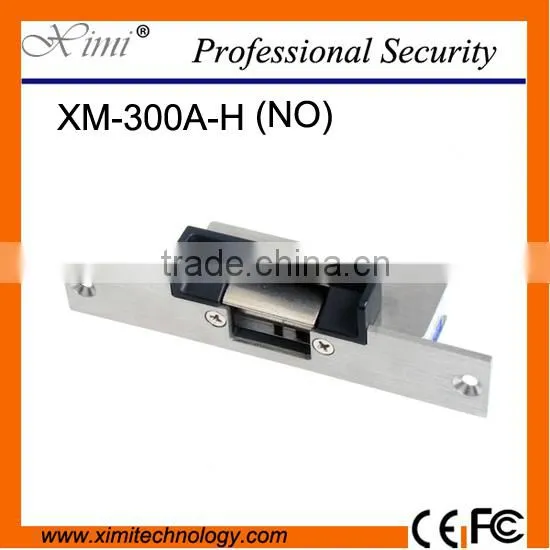 Biometric Fail-secure Type Electric Lock XM-300A-H Access Control System Stainless Steel Door Lock 12V Electronic Strike Lock photo-2