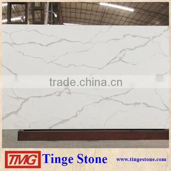 Chinese White Kitchen Artificial Stone Countertop