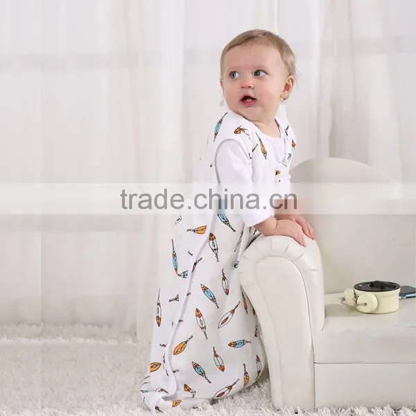 100% Muslin Cotton Baby Sleeping Sack/baby Sleeping Bag Quality Choice
