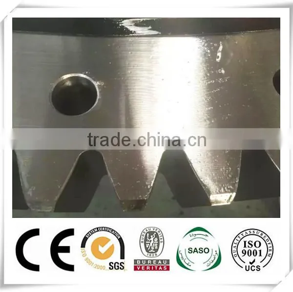 Ball Bearing Casting Turntable for Trailer Truck, Trailer Parts Turntable Swivel Bearing photo-3