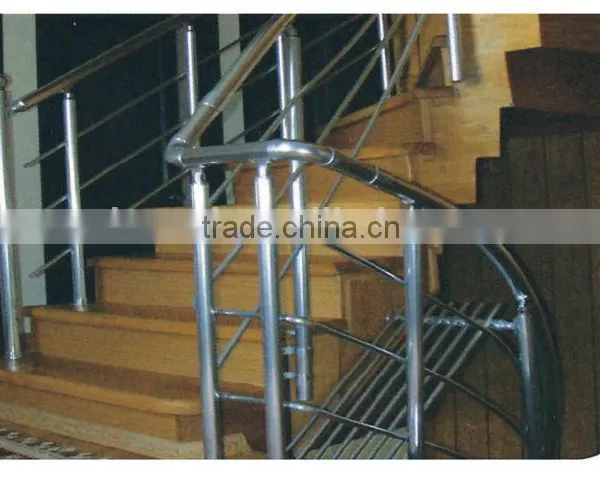 Anodizing Aluminum Stainless Steel Balcony Railing Designs/balcony Grill Designs/handrails for Outdoor Steps photo-6