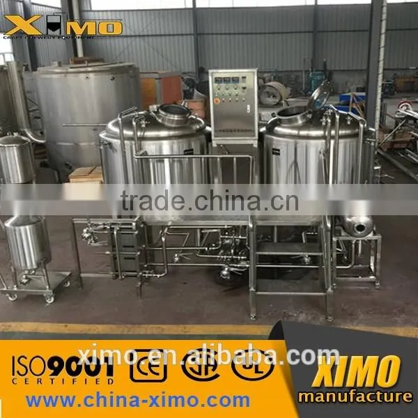 3 in 1 All Grain Mill Brewing and Conical Jacketed Beer Fermenter for Homebrew Brewery System photo-6