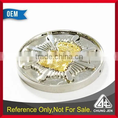 Wholesale Blank Market Cart Soft Cloisonne Custom Trolley Token photo-3