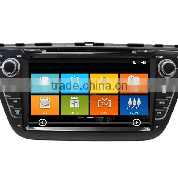 ZESTECH Wholesale Chinese 2 Din Car Dvd for Suzuli SX4 S-Cross 2014 With Car Dvd Stereo Radio /TV AM/FM photo-2