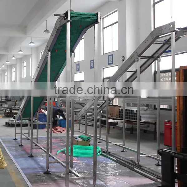 Plastic Belt Lifting Conveyor System for Different Industries photo-6