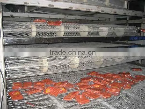 High Quality Stainless Steel Wire Mesh Belt Conveyor Inclined Conveyor Factory photo-3