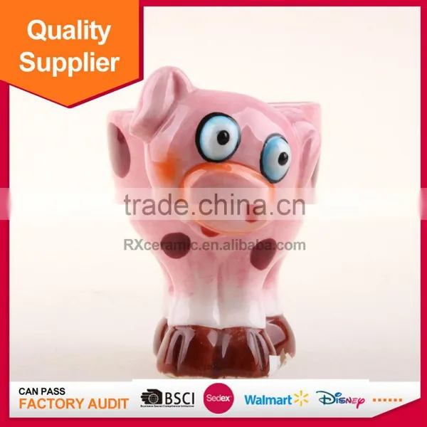 Hot Sale Good Quality Promotional Mini Animal Porcelain Eggcup