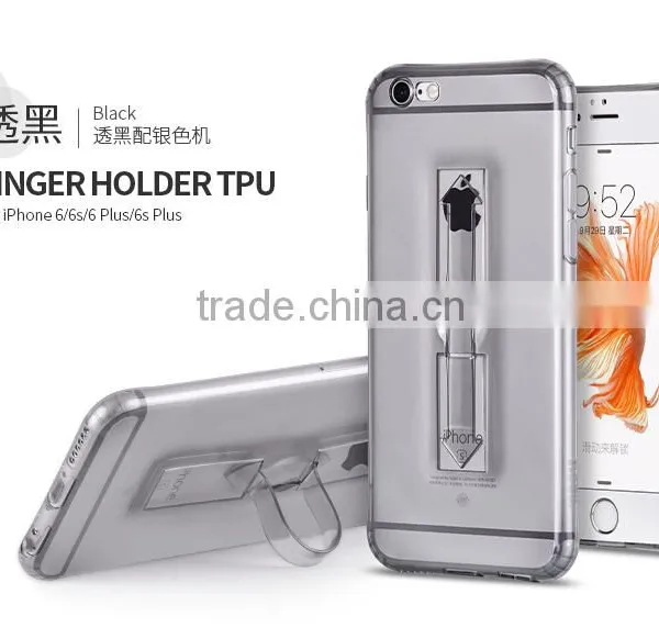 Soft and Super Thin Airbag Phone Case for Iphone 6 ,TPU Skidproof/shockproof Phone Case With Hidden Holder/AIRBAG PROTECTION photo-3