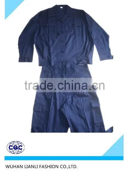 2015 New Design Mens Black Thick Long Sleeve Mechanic Coverall Workwear photo-2