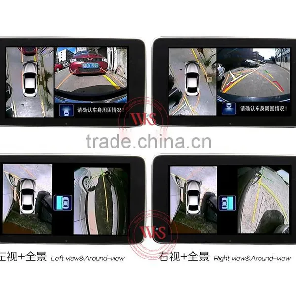 2016 New Camera Monitor System 360degree Camera Bird View System With Video Recording photo-3