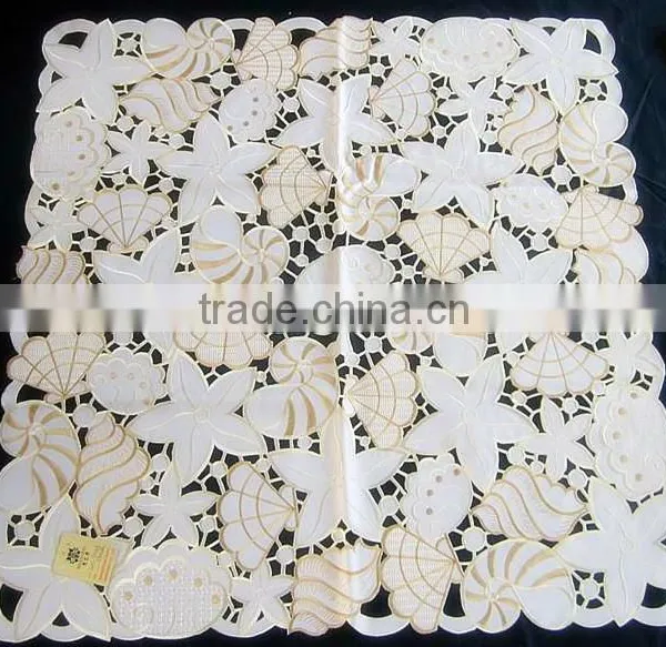 Hot Popular Embroidery Table Cloth New Design photo-6