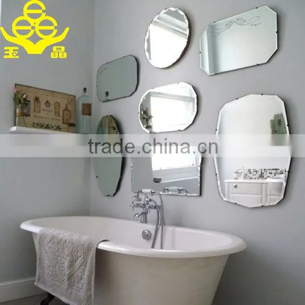 4mm Green Glass Mirror, Bathroom Design Mirror ,China Mirror Factory photo-3