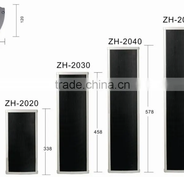 ZH-20 Series Indoor and Outdoor Waterproof Column PA Speaker 2016 Fashion Designed photo-2