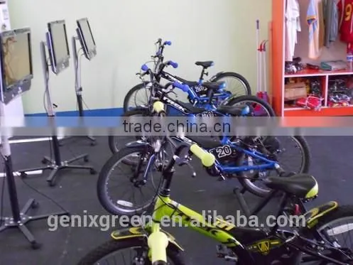 2016 New Sporting VR Bike Version 9D VR BOX Virtual Reality Product Cycles Fixed Gear Bike Steel Amusement Park Equipment photo-3