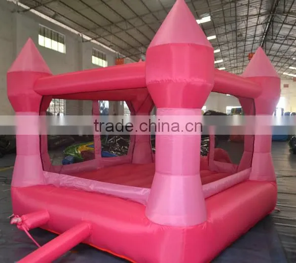 Residential 420D Nylon Pink Indoor Mini Bouncy Castle Folding Baby Bouncer Inflatable Toys for Kids photo-2