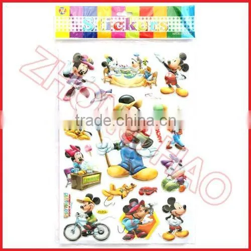 2016 Newest Design Attractive Cute 3D Foam Puffy Sticker photo-4