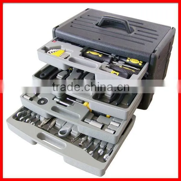 99pc Household Tool Set With Blow Mold Drawer Case