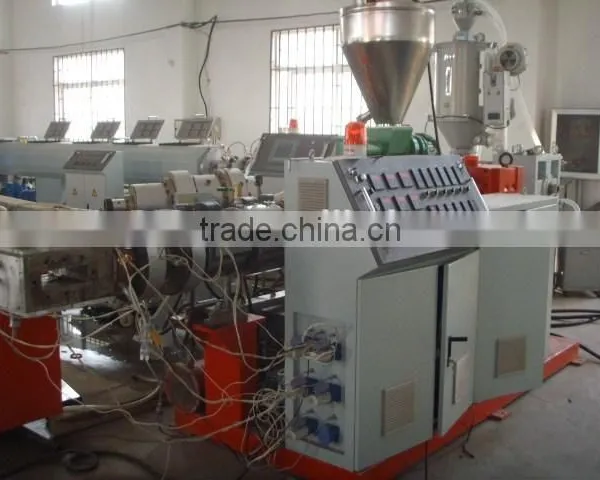 Plastic Wpc Pvc Profile Machine Extruder Line photo-2