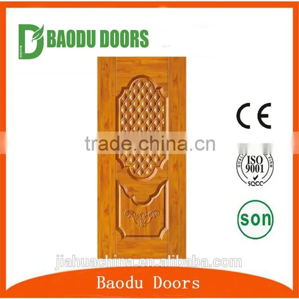 Plain Melamine Door Skin Hdf Interior Laminate Door Skin photo-3