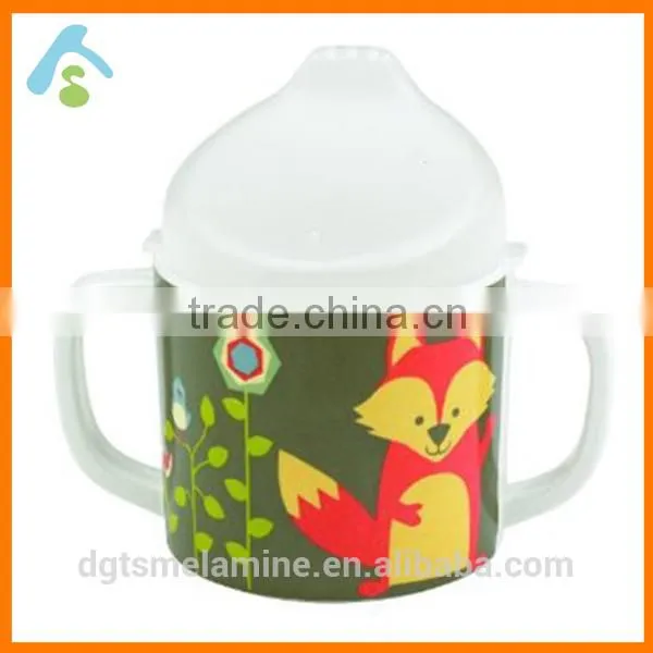 Lovely Melamine Mug for Baby With Two Handles photo-2