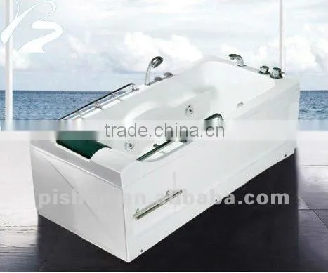 Succinct White Porcelain Bathtub