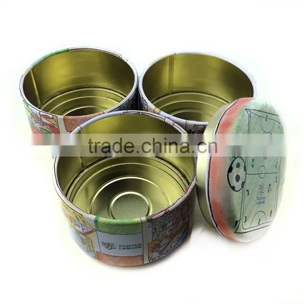 Burger Tin Box Round photo-3