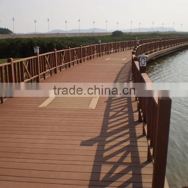 WPC Decking Wood Plastic Composite Outdoor Flooring WPC Tile photo-6