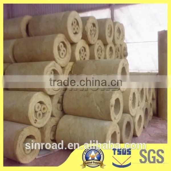 Torch Membrane Sound Absorption Rock Wool Pipe / Tube Price photo-4