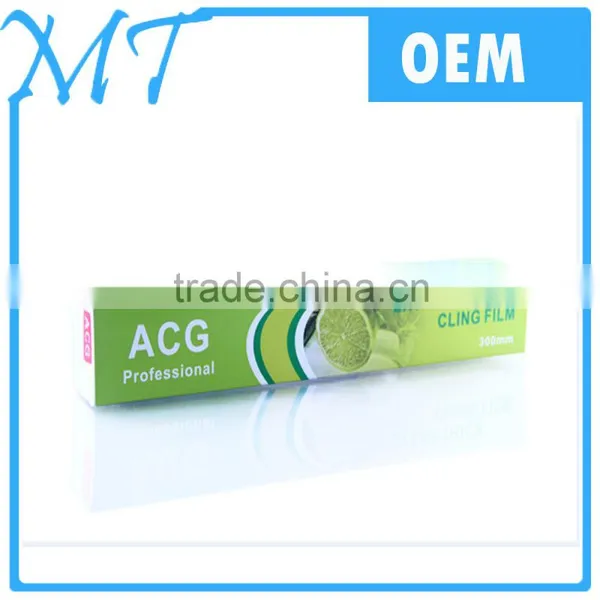 High Quality pe Cling Film for Keep Food and Fruit Fresh Clear Packaging Film Plastic Film photo-2