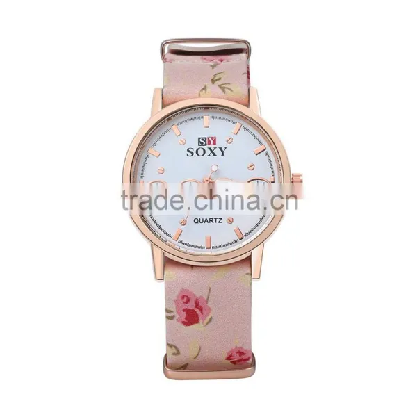New Watches Rose Gold Plated Women Watch