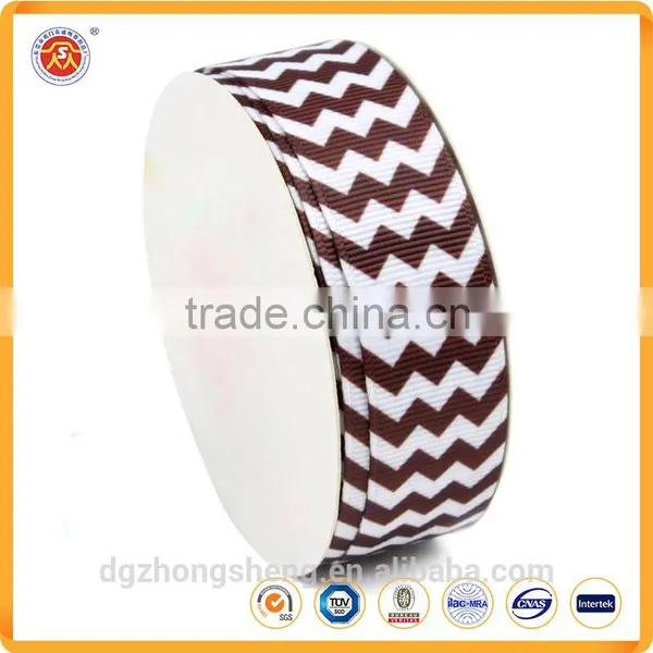 Silk Ink Printing New Design Grosgrain Ribbons for Gifts photo-6