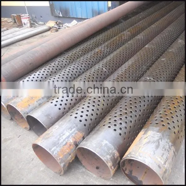 Manufacture Perforated Steel Pipe/base Pipe/perforated Pipe photo-4