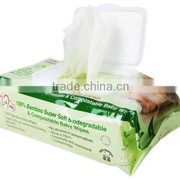 80pcs Soft Cheap Baby Wet Wipes photo-3