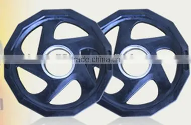 12 Side 5 Grips Weight Plate Rubber photo-2