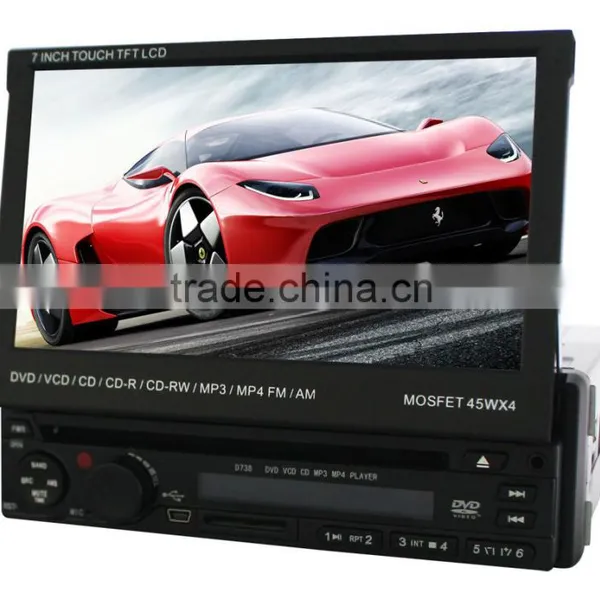 Newest 7" Inch Car Stereo/Audio/DVD/CD/CD-R/CD-RW/MP3/WMA Player