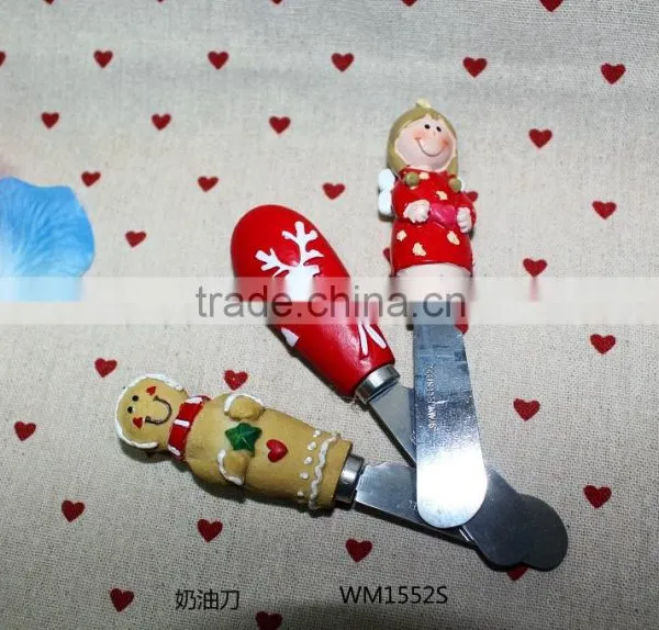 Hot Sale Children Mini Stainless Steel Spoon, Fork and Knife With Cute Resin Handle photo-3
