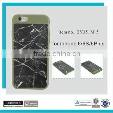 Full Printing Mix Design Glossy Tpu PC Case for Iphone 6S 6 Plus Marble Phone Case photo-6