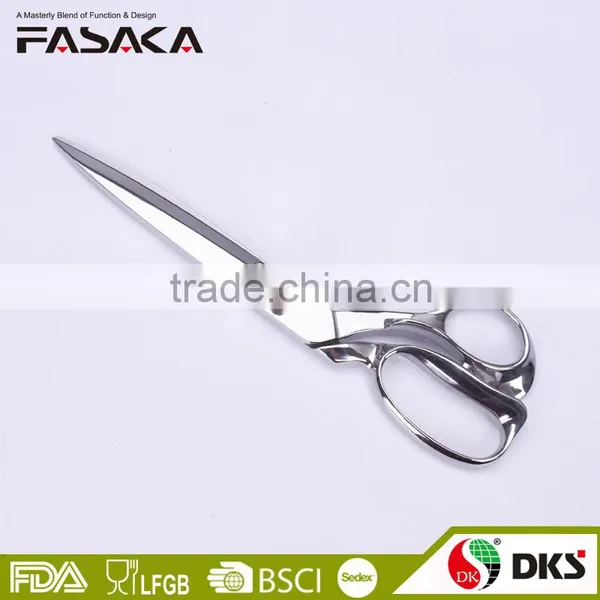TS16012 -2016 New Style and Design 12" High Grade Stainless Steel Tailor Scissors With Copper Nails for Easy Adjustable