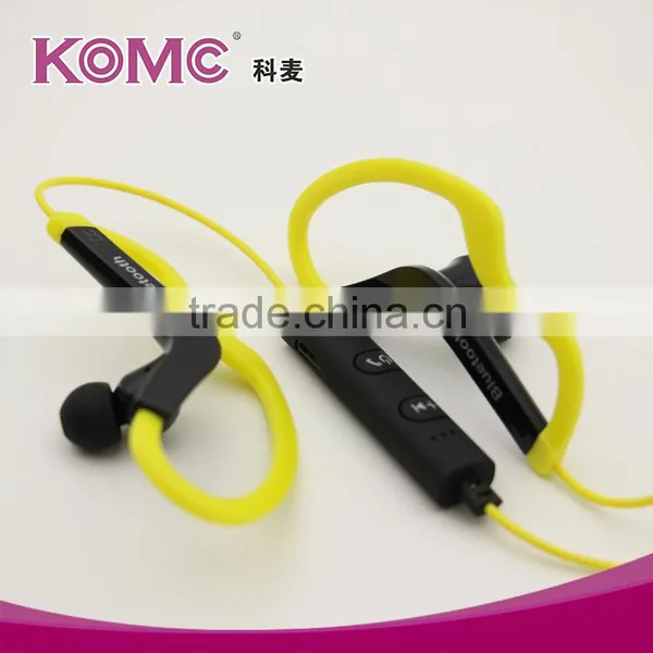 Bluetooth Headphones Earhook Stereo Sport Sweatproof Noise Cancelling Earbuds With Mic Magnet Attraction for Running photo-2