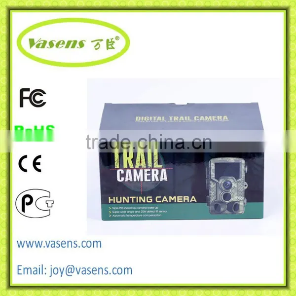 Newest Retail 12MP Infrared Digital Trail Camera Scouting Hunting Trail Waterproof Camera
