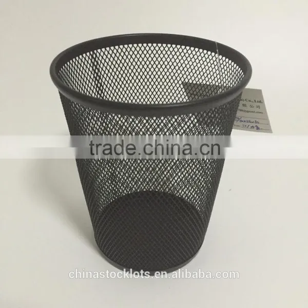 Overstock 2016 Factory Hot Selling Promotional Gifts Office and School Desk Organizer Metal Mesh Pen Holder photo-2