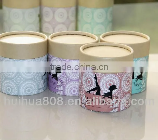Round Printed Cardboard Tube/paper Tube/carton Tube With Lid photo-2
