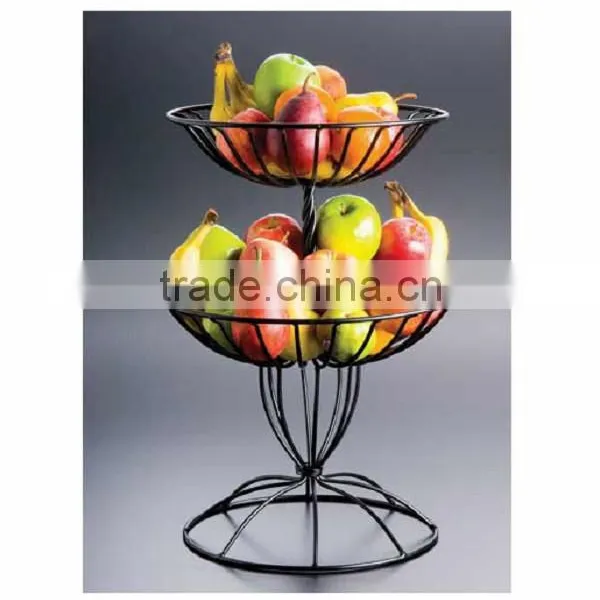 Two-tier Wire Fruit Basket