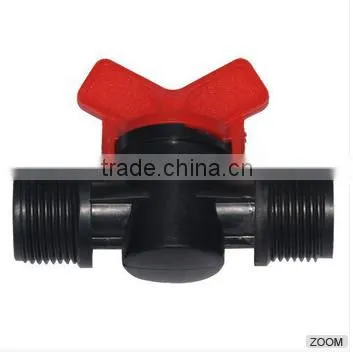 Irrigation Mini Valve Irrigation Fitting Mini Valve /red Colour Plastic Barbed Fittings Plastic Valve photo-2